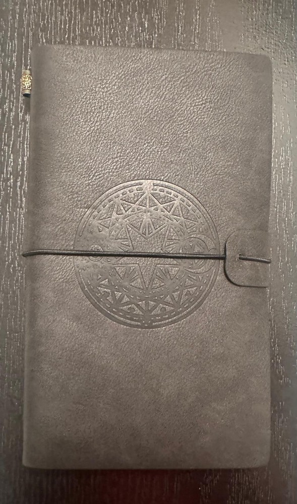 Manifestation journal With 3 Crystals