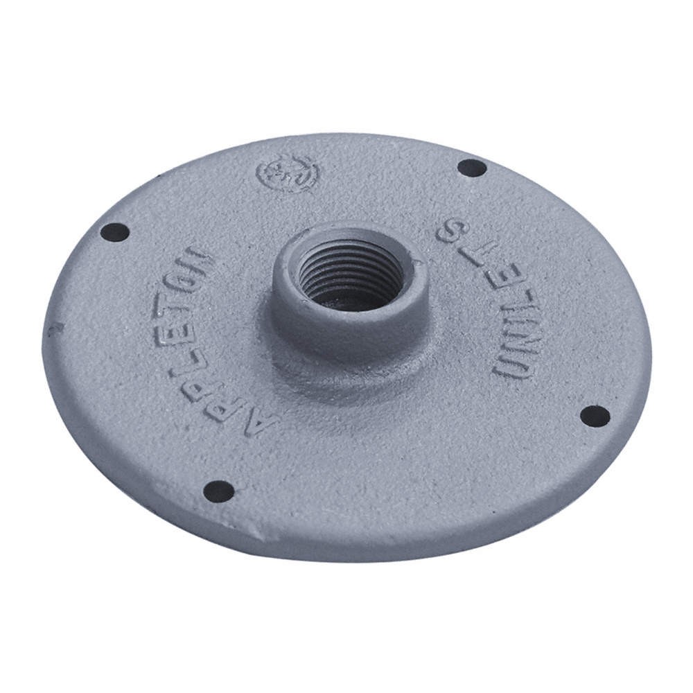 APPLETON ELECTRIC JBK-50 Conduit Access Cover,Iron 6RUN5