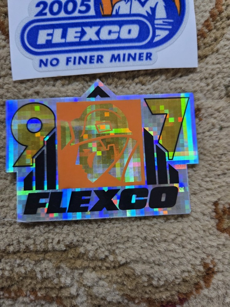 Coal Mining Flexco Sticker Decal Lot 44 total