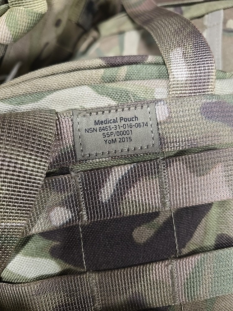 British Army VIRTUS MTP Medic Pouch 1st Aid With Pull Out Panel