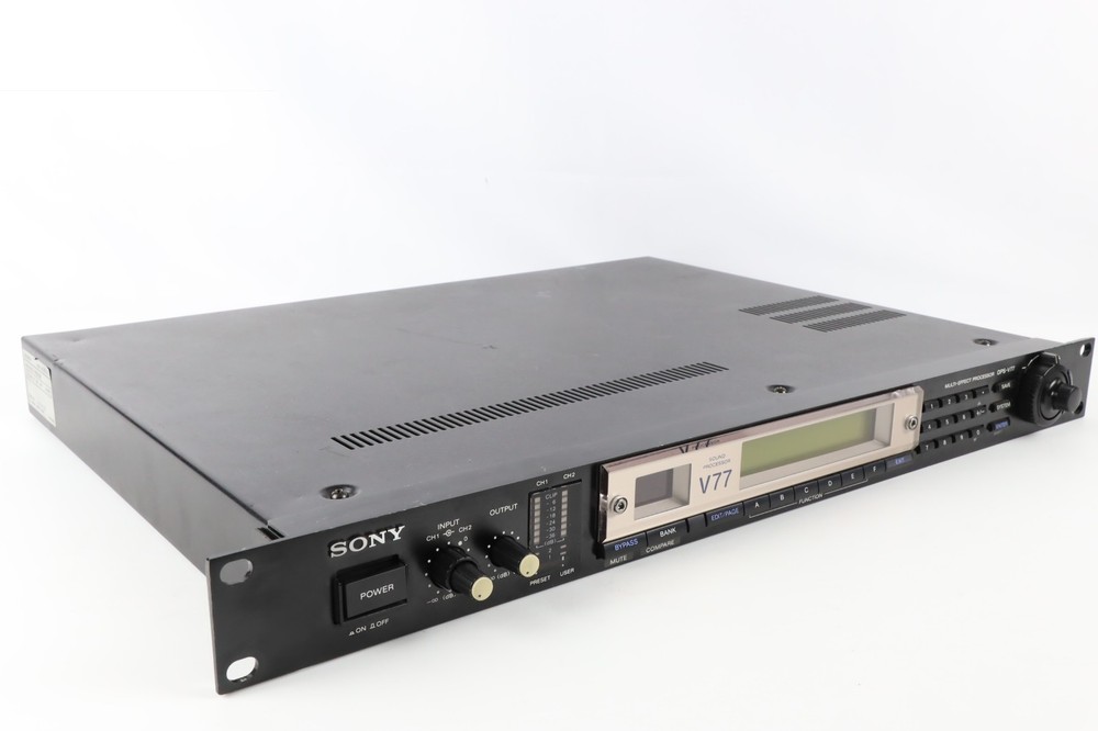 Repaired Sony DPS-V77 DPS Multi Effects Processor item W/Step-down transformer