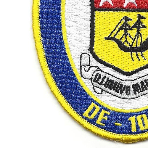 USS Mc Candless DE-1084 Destroyer Escort Ship Patch