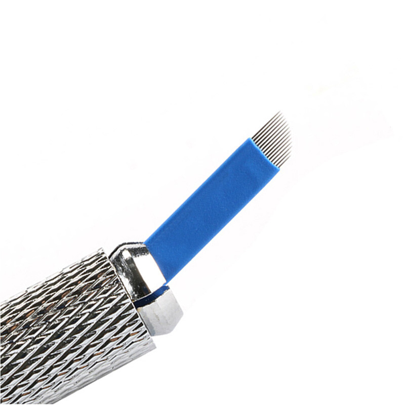 21F Shape Microblading Needles Eyebrow Shape Semi-Permanent Needle Manual Blades