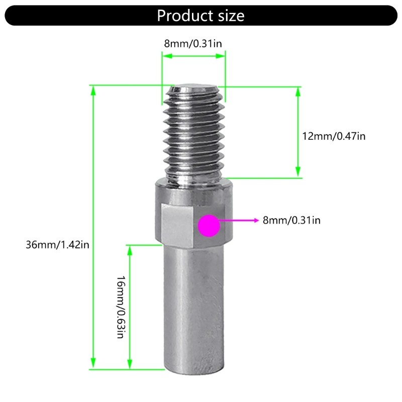 Permanent Element22 Screws For Cycle Front Measurements Thin