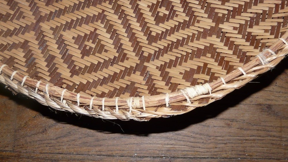 BORA PERU AMAZON INDIAN LARGE GATHERING BASKET