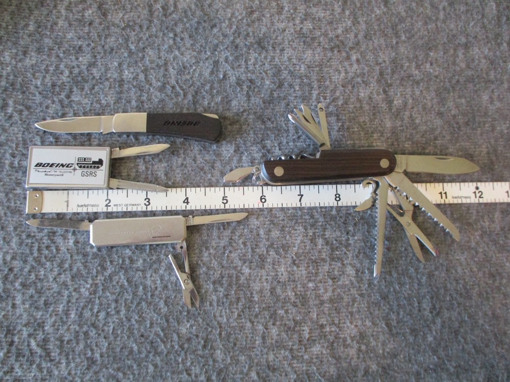 NASA MSFC-MISSILE COMMAND MULTITOOL PKT KNIFE-MCDONNELL/LOCKHEED/TELEDYNE/BOEING