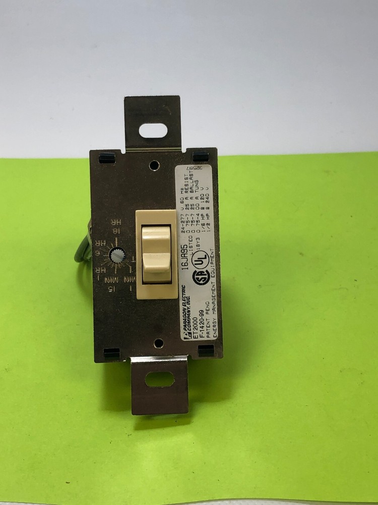 Paragon Electric Switch Command ET2000 Elect. 18hr. Switch/Timer 16JA95