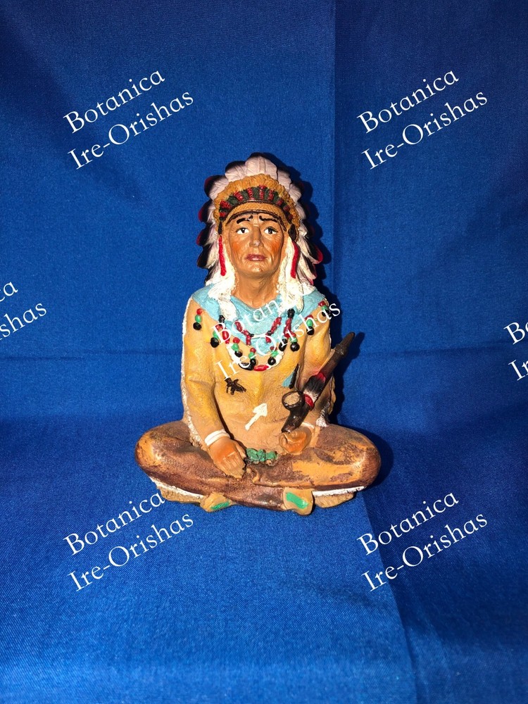 ESTATUA STATUE INDIO INDIAN CHIEF