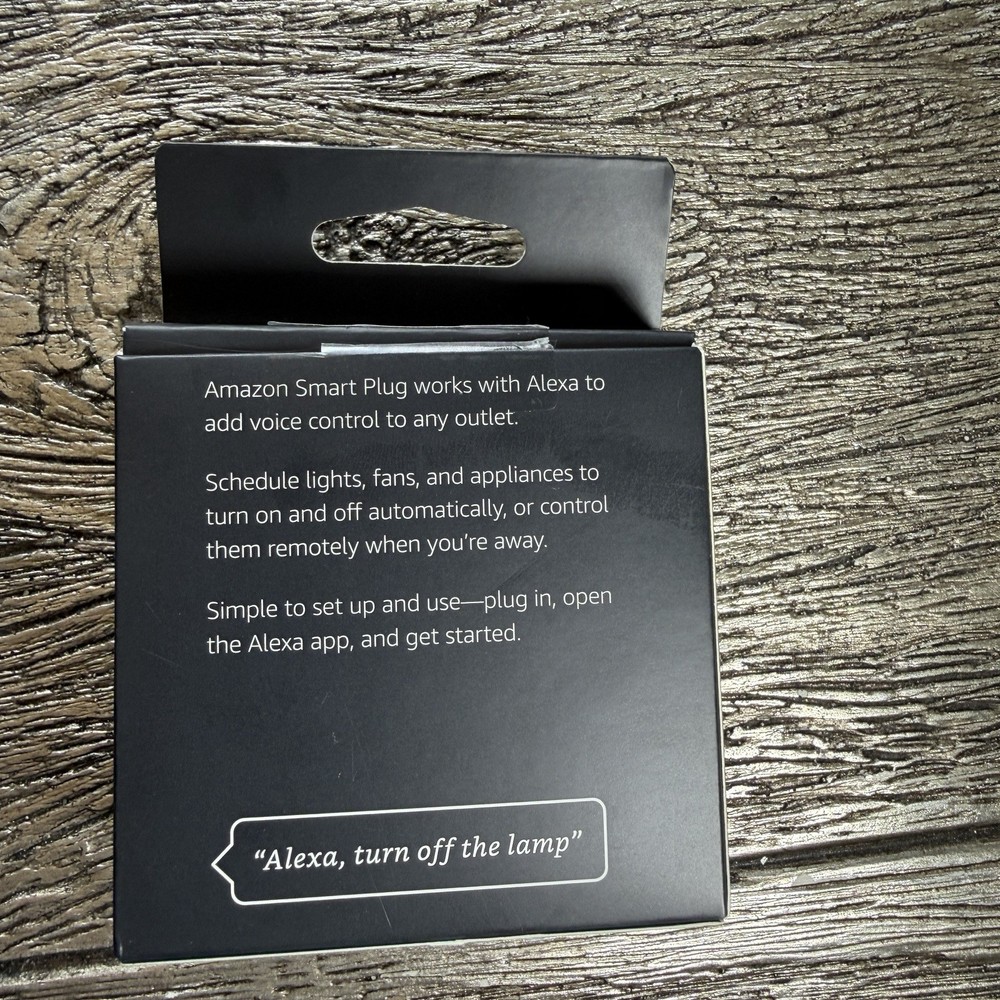 Amazon Smart Plug - White | Works With Alexa | Open Box