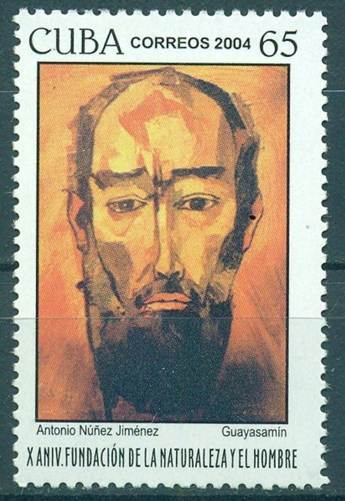 sCUBA Sc# 4399 NATURE & MAN FOUNDATION Jimenez evolution 2000 MNH