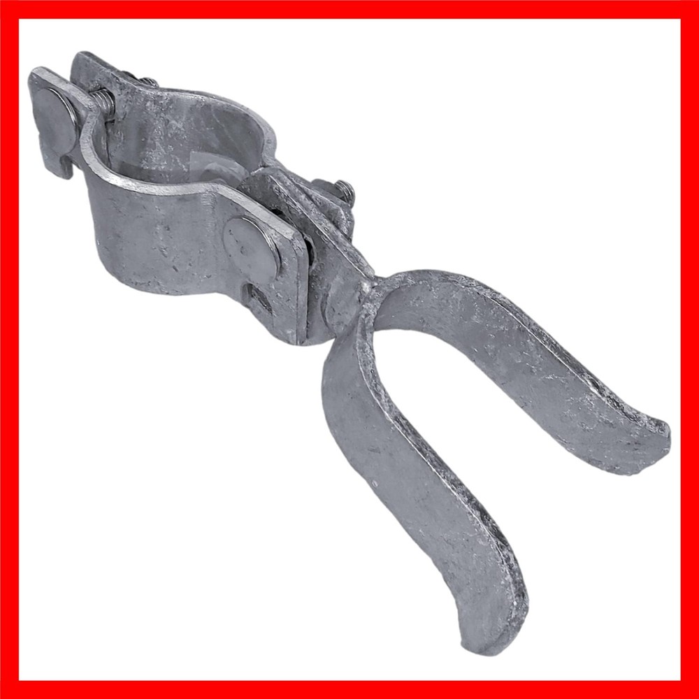 Galvanized Chain Link Fence Gate Fork Latch – Durable, Secure, with Padlock Hole