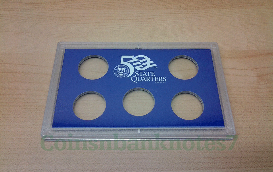 2008 State Quarter Proof Set Lens / NO Coins