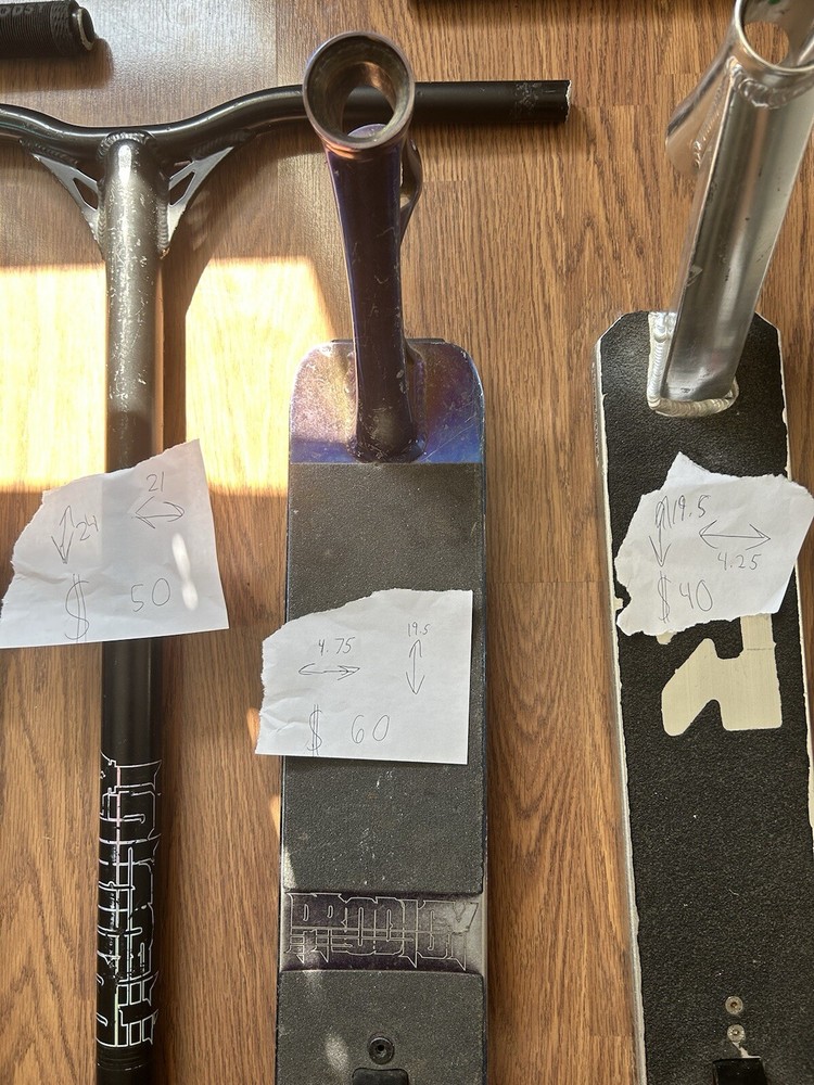Scooter Decks And Bars!