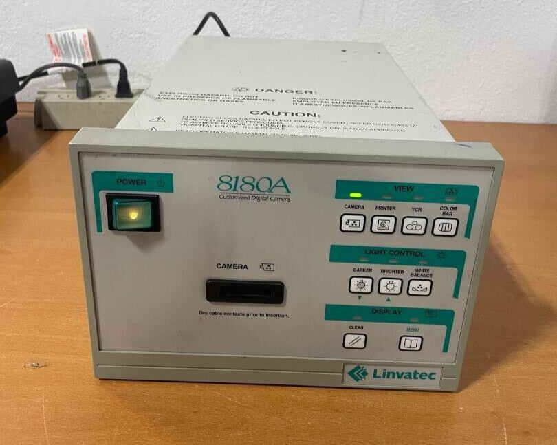 Linvatec 8180A Customized Digital Camera Console W/ Power Cord