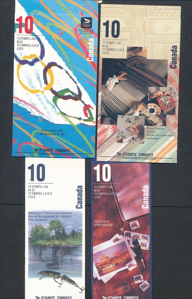 Canada **(9) UNEXPLODED BOOKLETS** POST OFFICE FRESH; FACE VALUE $46 **VALUE**
