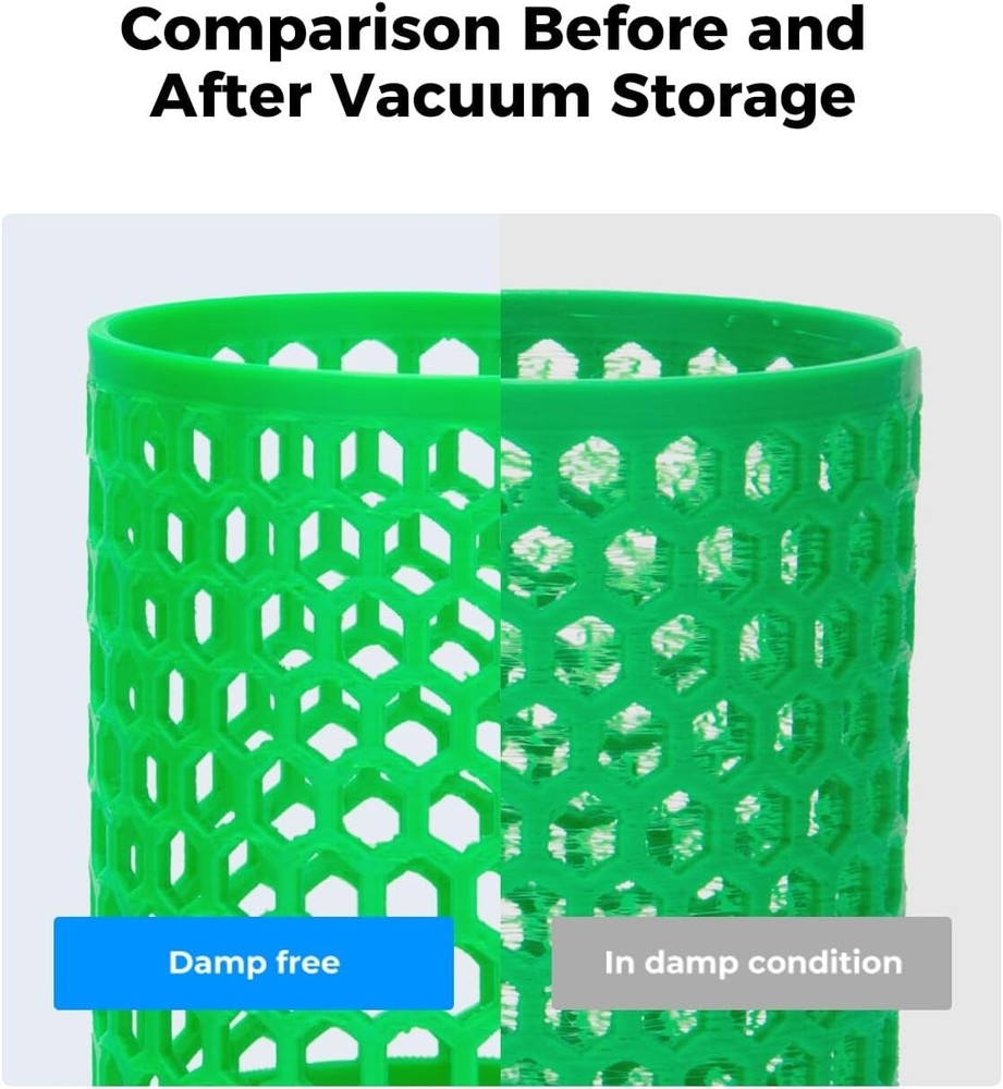 Efficient 3D Printer Storage Solution - 8 Heavy-Duty Bags with Electric Pump Kit