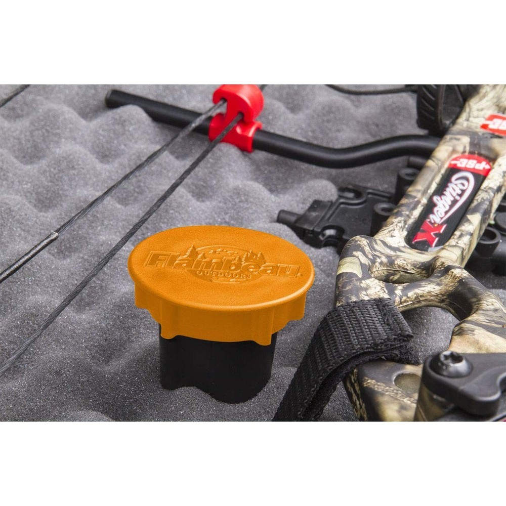 Safe Shot Bow Storage - Hard Shell, USA Made, Lockable, Wrap Handle, 4500+ Cu In