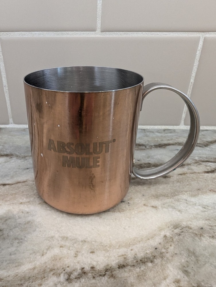 Absolut Vodka Mule Mug Copper Collectors Edition
