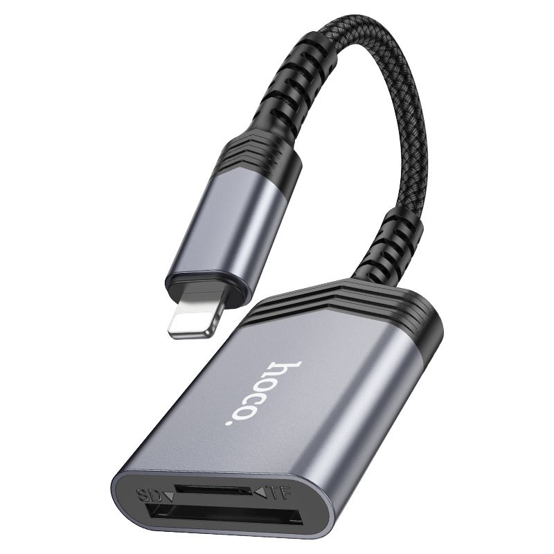 Type-C or Lightning Memory Card Reader (SD & MicroSD Card) - NEW