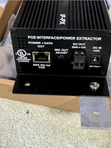 IF-PX Louroe Electronics POE Interface/Power Extractor