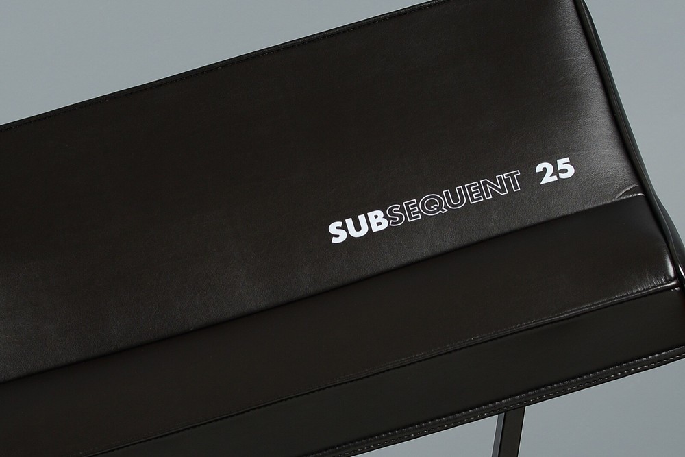 Moog SUBSEQUENT 25 synth dust cover