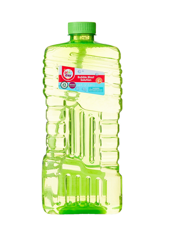 Bubble Blast Solution 64 oz By Play Day Lot Of 2