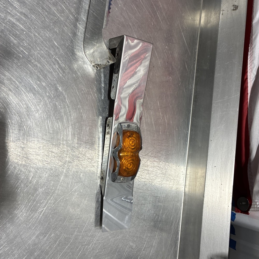 Kenworth W900 CHROME Left/Driver UNDER CAB Panel