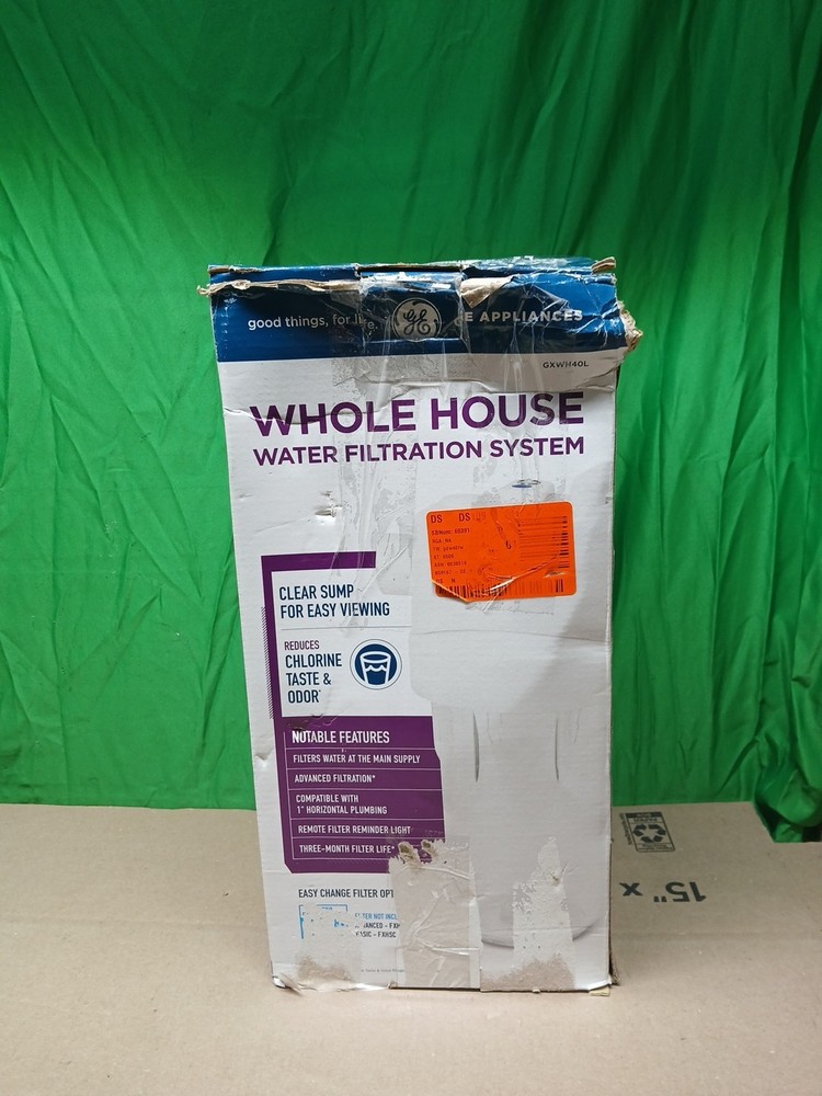 GE Whole House Water Filteration System Model# GXWH40L