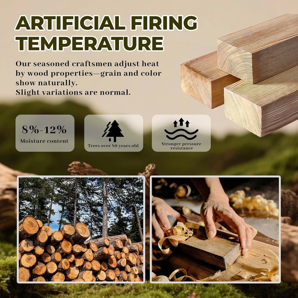 Wall-Mounted Coffee Mug Rack 6-Hook Solid Wood Cup Holder Kitchen Cabinet