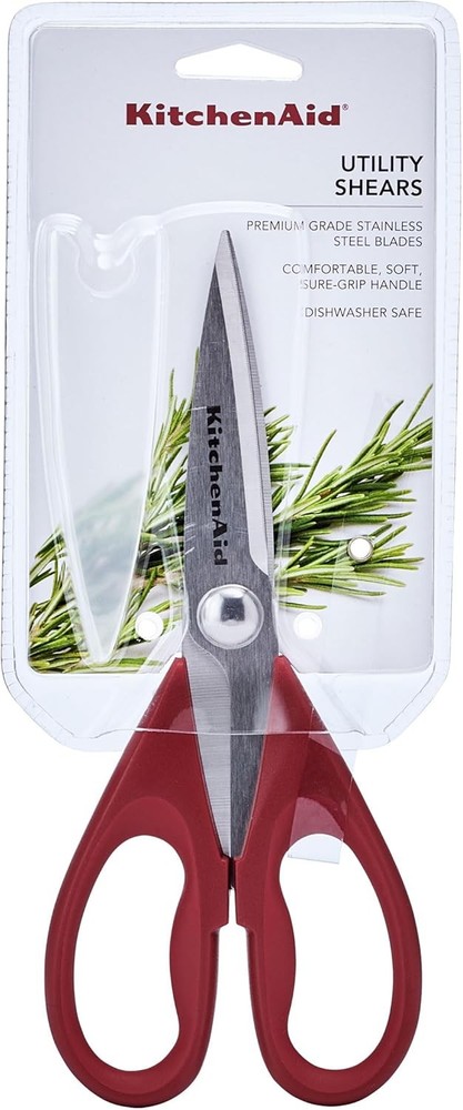KitchenAid All Purpose Kitchen Shears with Protective Sheath Durable Stainless S