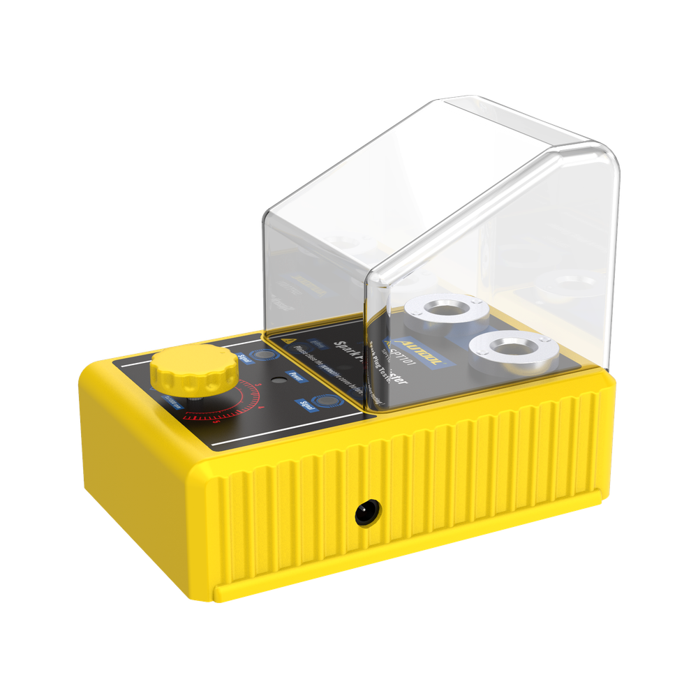 AUTOOL Car Spark Plug Tester Dual Hole Petrol Ignition Analyzer Diagnostic Tool