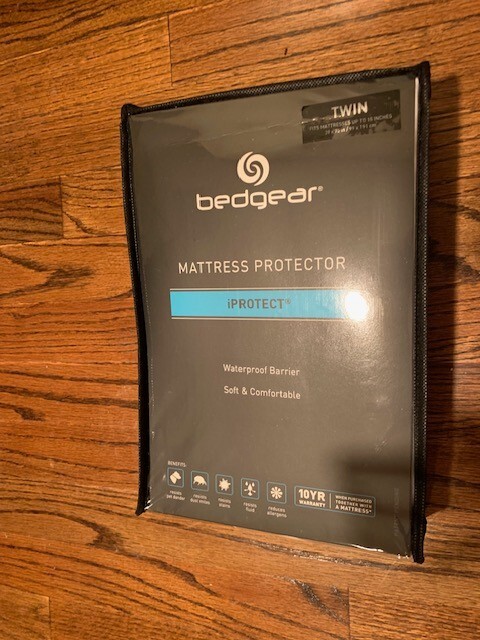 Bedgear Mattress Protector iProtect Twin (New in Box)