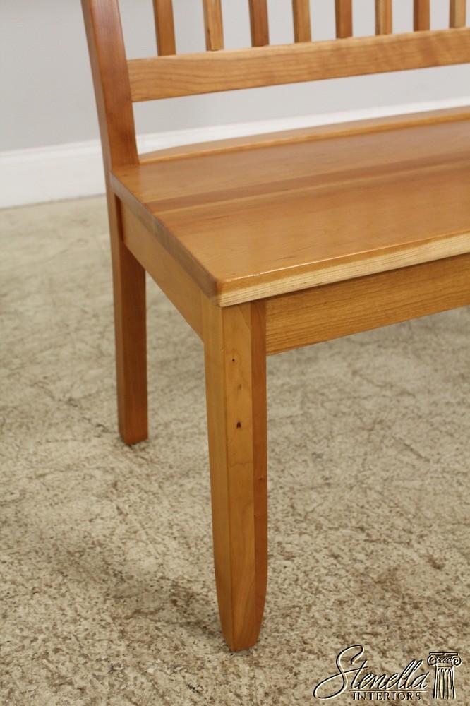 F56335: Country Design Solid Cherry Bench Or Settee