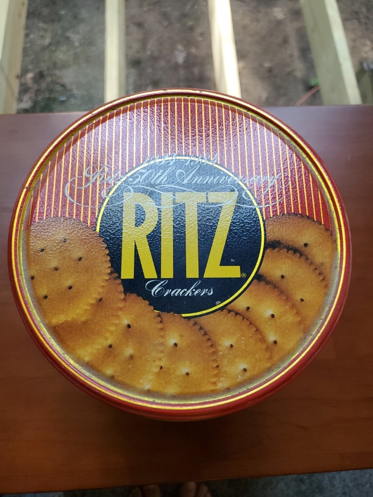 Nabisco Ritz 50th Anniversary 1984 Tin