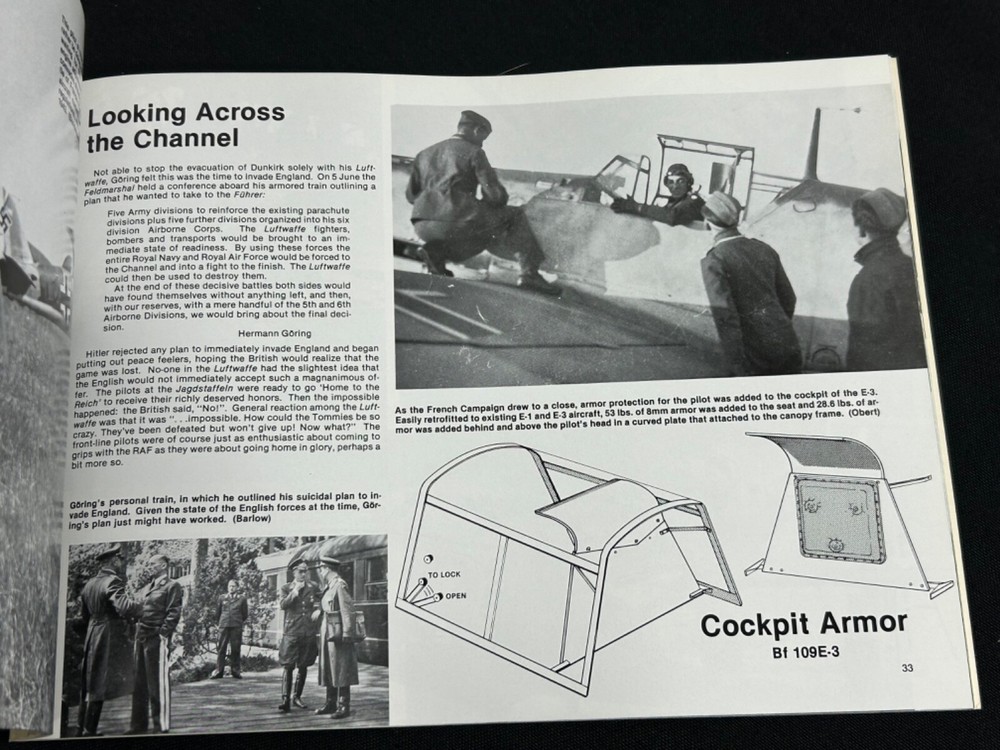 Messerschmitt Bf 109 Part 1 In Action Book