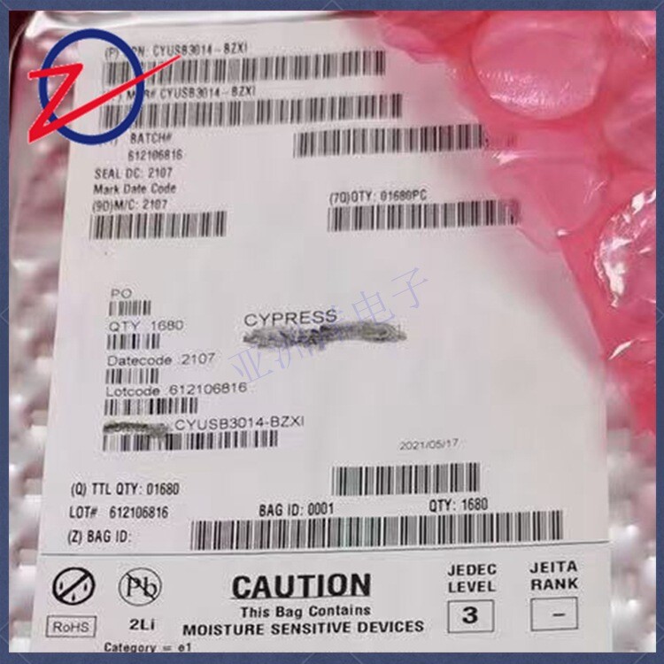 1PCS CYUSB3014-BZXI CYUSB3014 Microcontroller USB 3.0 BGA-121 #2/18
