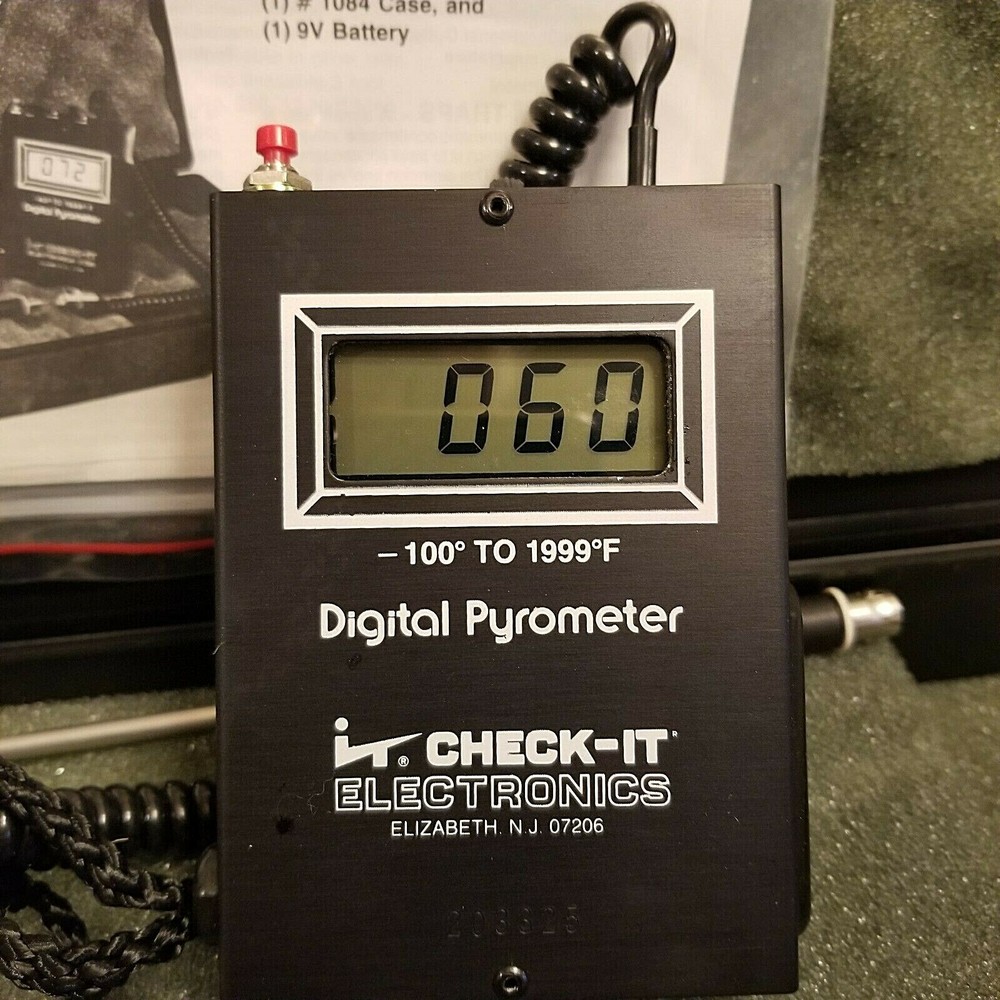 Check-It Model Set 602 Service Engineer Digital Pyrometer Set HVAC Applications