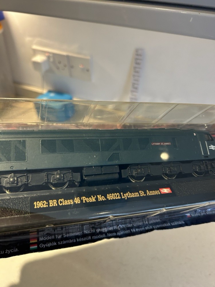 BR Class 46 'Peak' No. 46022 Lytham St Annes static display diesel engine Train