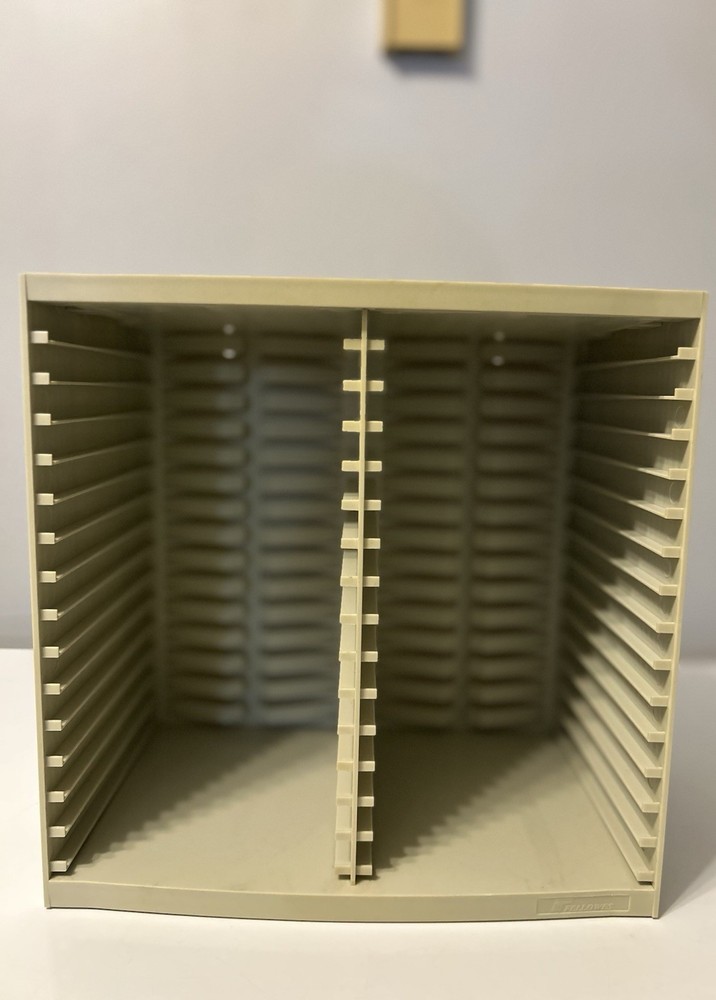 Plastic CD Storage Holds 30 CDs Wall Mounted or Freestanding