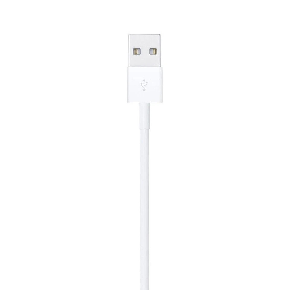 Apple iPhone compatible USB-A White Charging Cable (3FT, 1M)