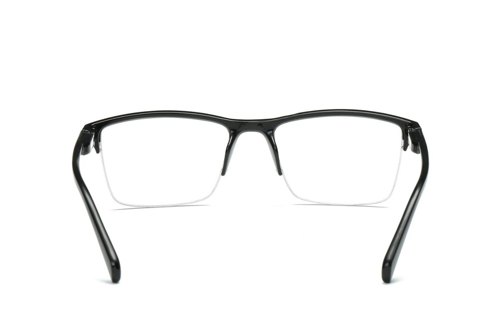 6 Pack Men Women Square Half Frame Classic Reading Glasses Spring Hinge Readers