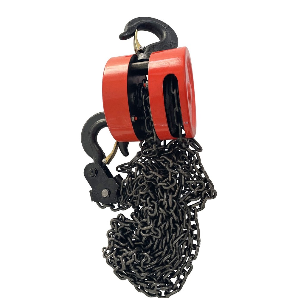 Lift Capacity 2 Ton/4400lb Chain Hoist Puller Hand-pulled Steel Hardened