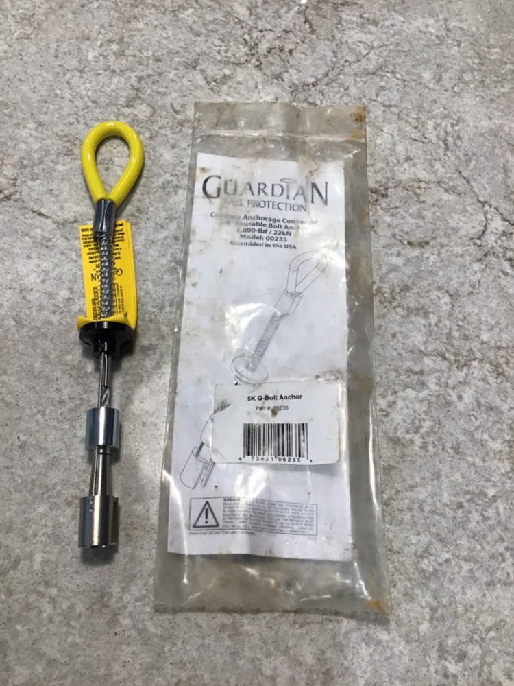 Guardian  G-Bolt Anchor fall protection NEW