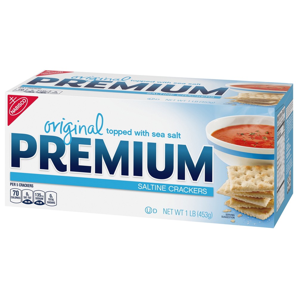 (3 pack) Original Saltine Crackers, 1 - 16 oz Box