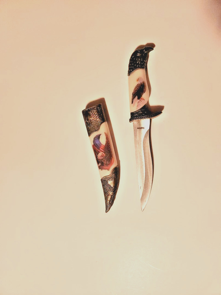 AMERICAN EAGLE Wildlife Dagger in Sheath