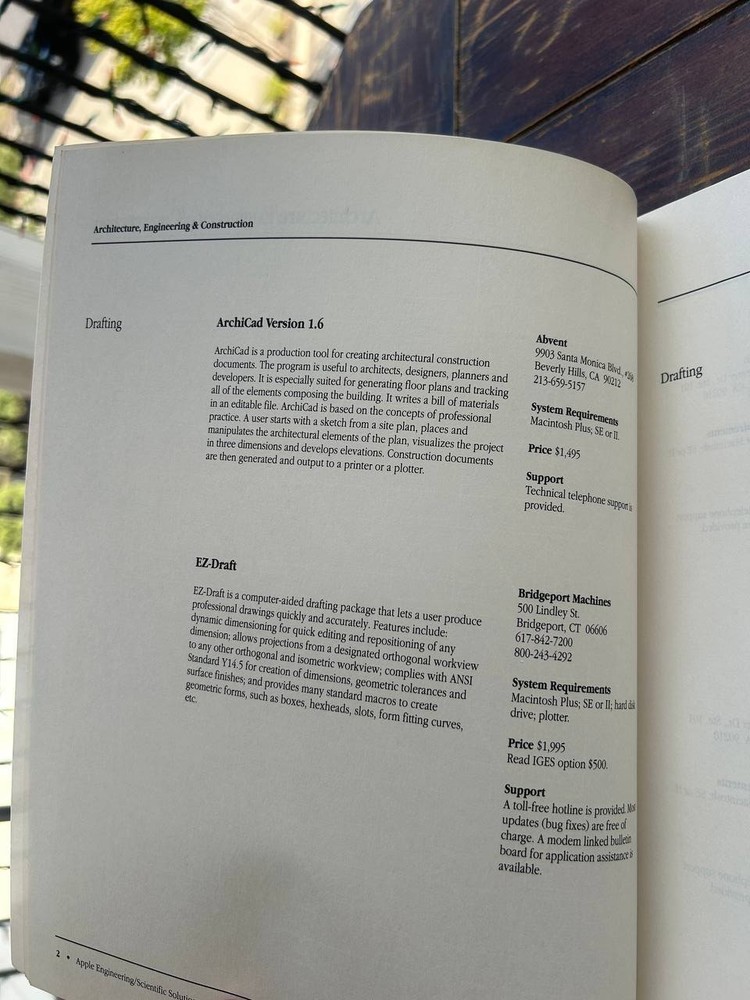 Apple Engineering/Scientific Solutions Guide Summer 1988 Vintage Book