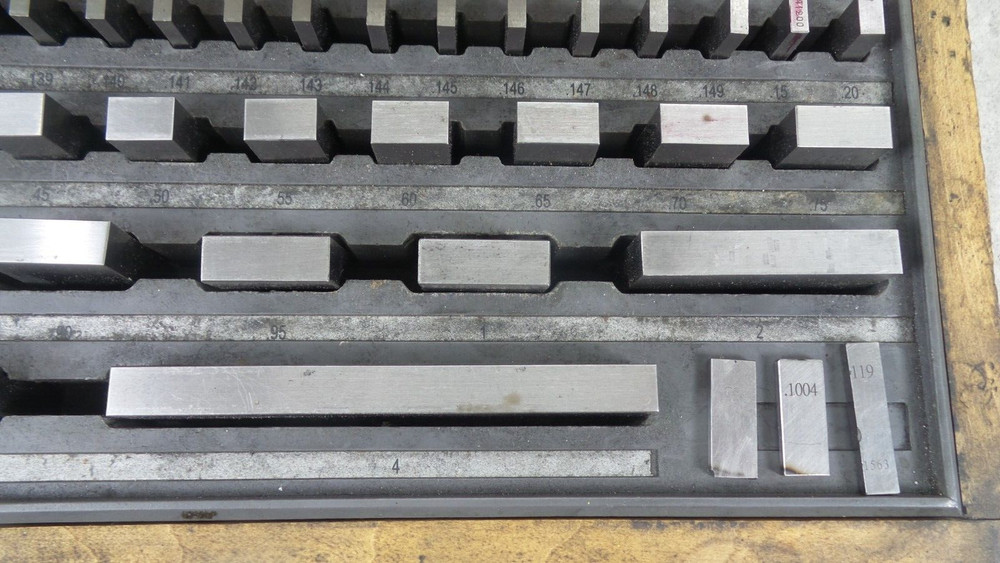 Rectangular Gage Block Set (G126009-1 (AO) BY-74)
