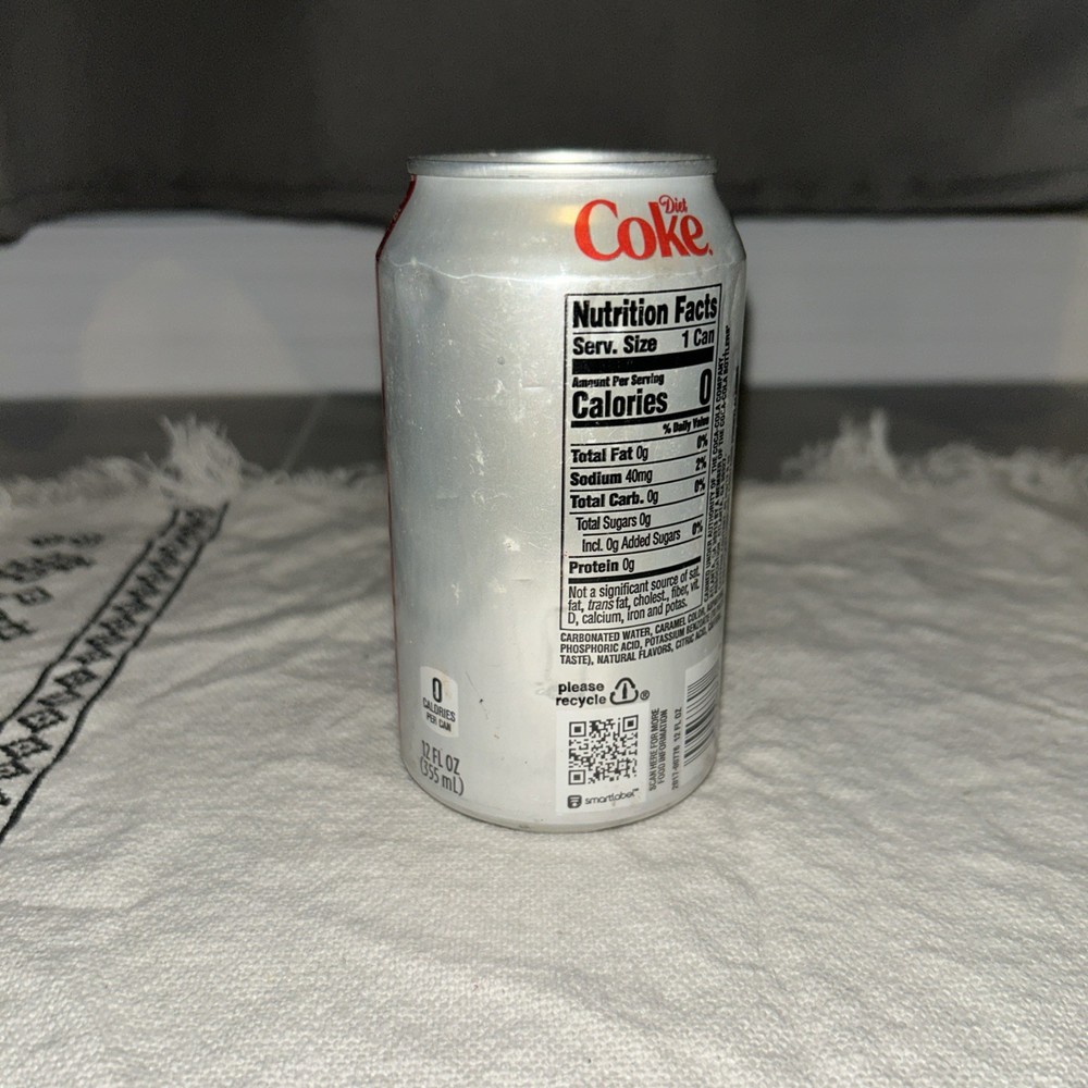 Dietcoke stash can storge