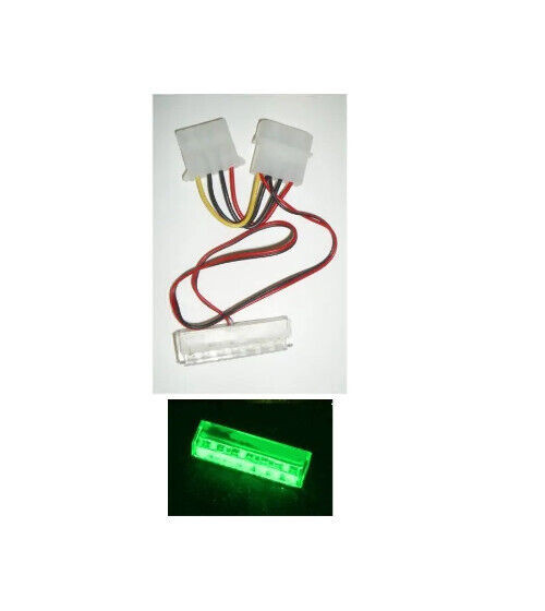 Lamptron ClearPuk - 7 LED Spread Lighting Module - Green