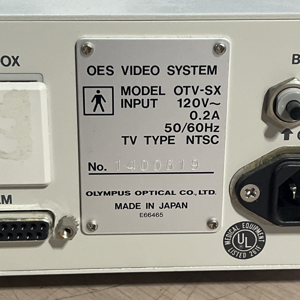 OLYMPUS OTV SX DIGITAL SIGNAL PROCESSING CONTROL UNIT